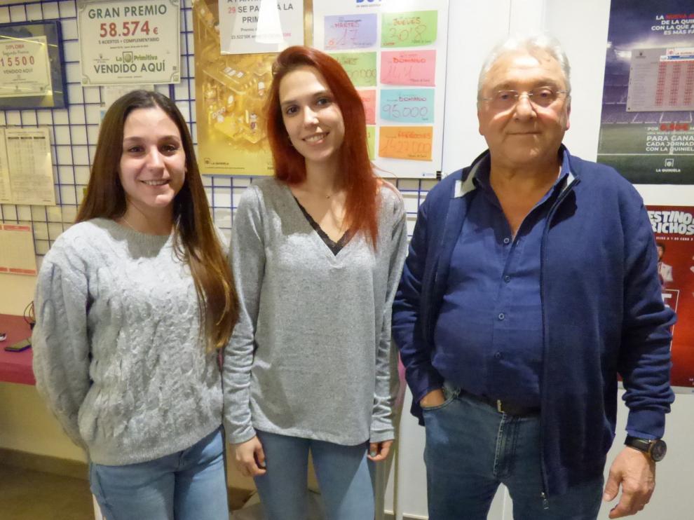 La suerte sonríe a una peña de Barbastro con un premio de 23.522 de la Primitiva