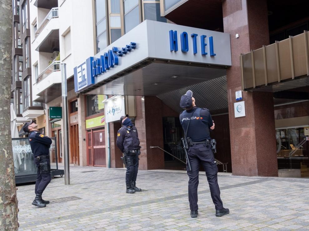Hallada muerta una niña en la habitación de un hotel de Logroño