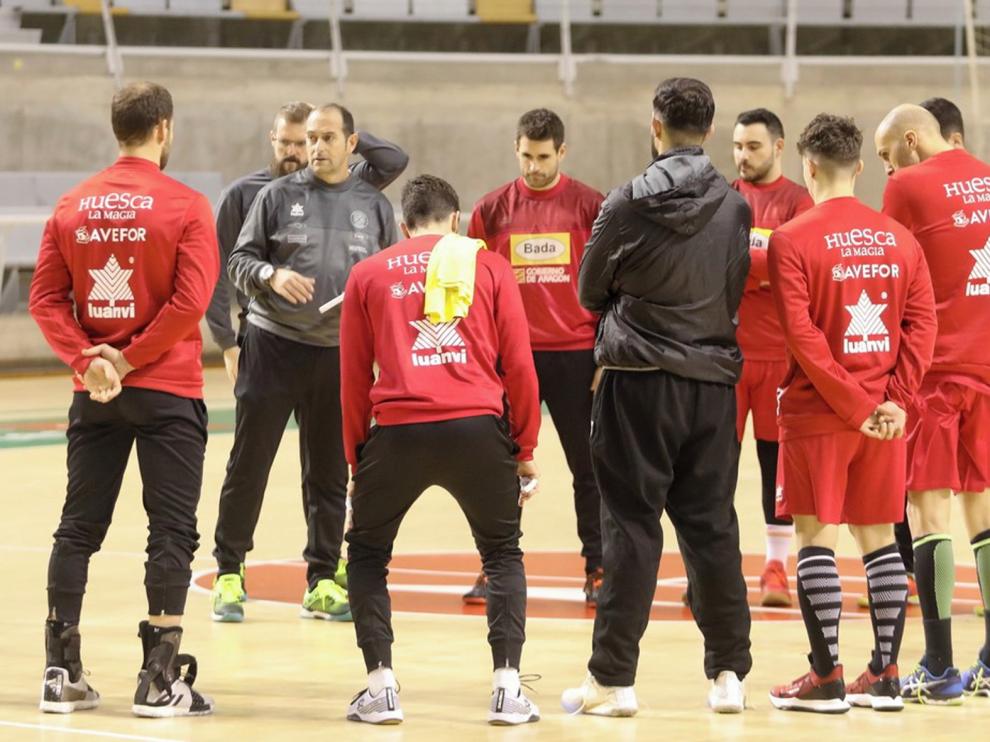 Bada Huesca, preparado para el reto tras un positivo enero