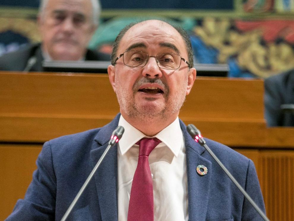 Lambán pide para Aragón el 10 % de las inversiones del Estado