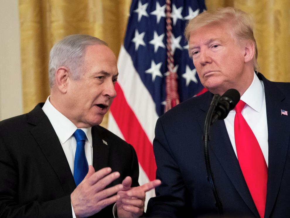 Donald Trump propone dar a Israel parte de Cisjordania y Jerusalén