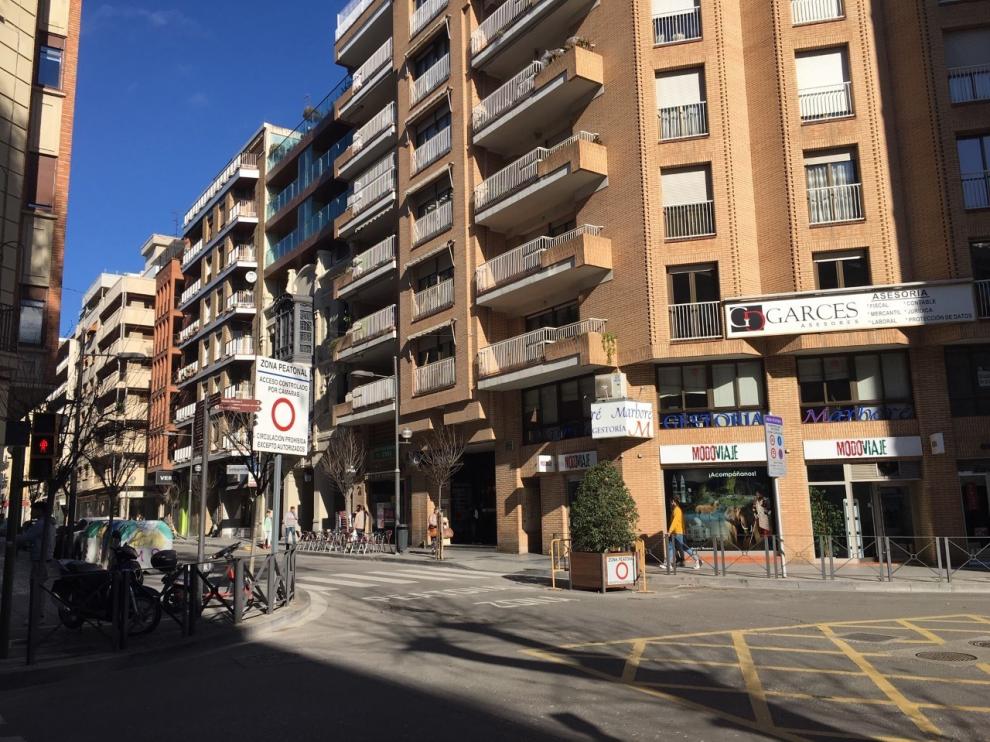 Más de 13.000 autorizaciones de acceso de vehículos a la zona peatonal de Huesca