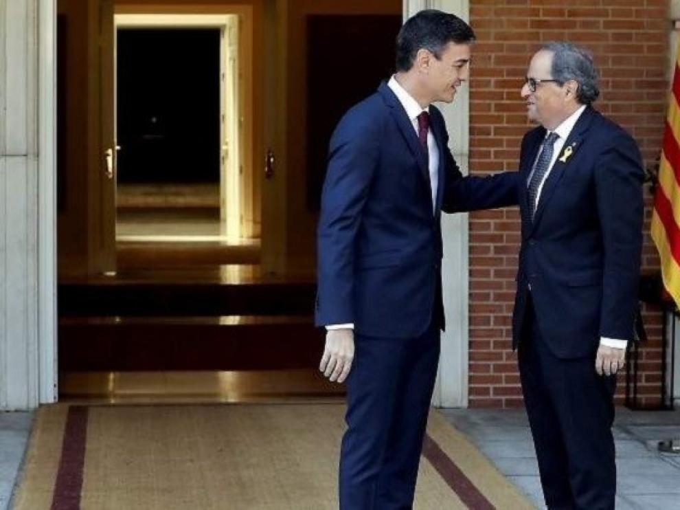 Sánchez se reunirá con Torra este jueves a mediodía