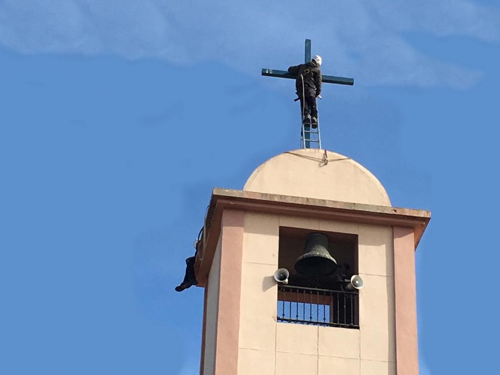 El "crucificado" de Sariñena