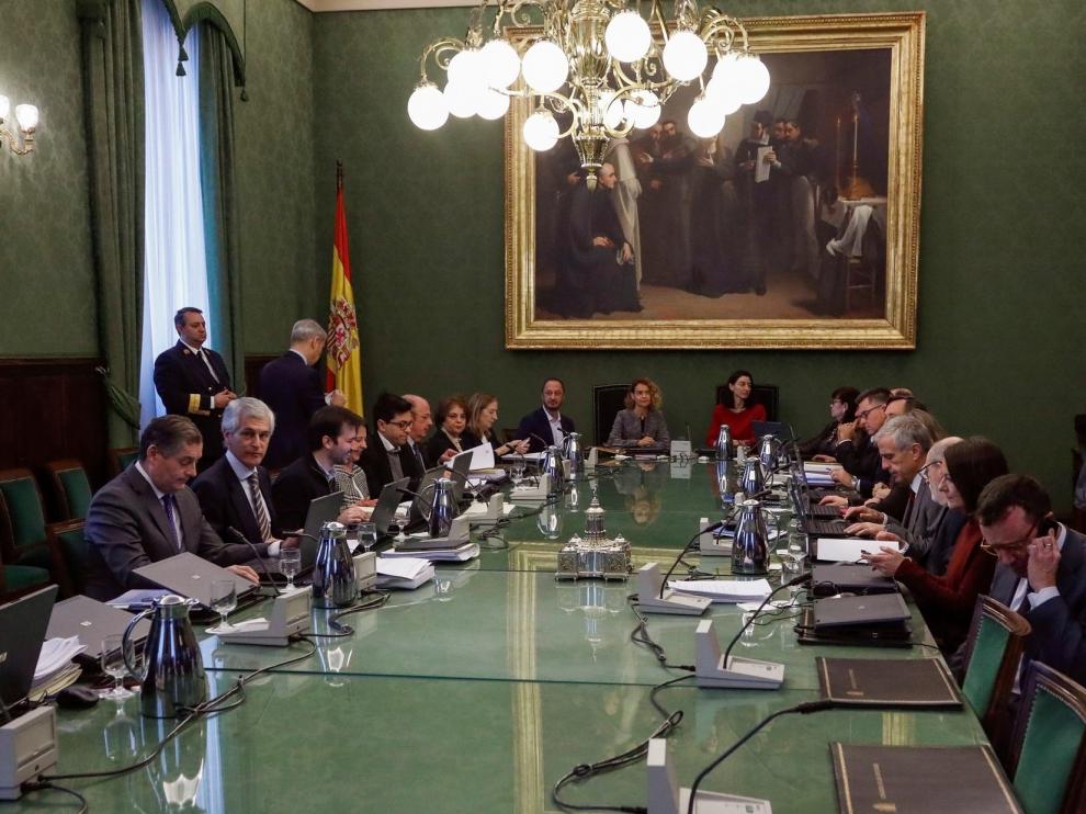 Las Comisiones del Congreso se perfilan y dejan fuera a Vox