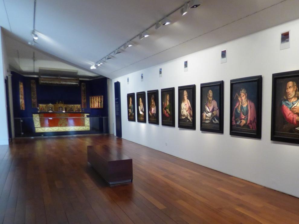 Poco público en el Museo Diocesano de Barbastro
