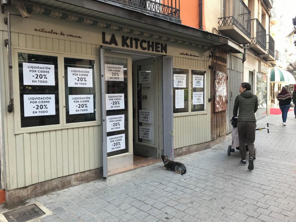 Los Cosos de Huesca suman más de 45 comercios cerrados y la cifra sigue creciendo