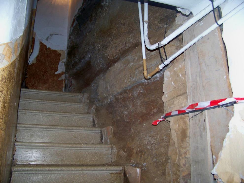 Piden medidas para los edificios ruinosos en Fraga