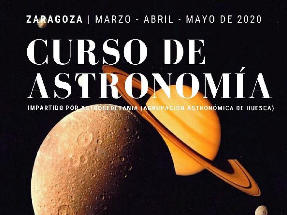 La Agrupación Astronómica de Huesca impartirá un curso en Zaragoza