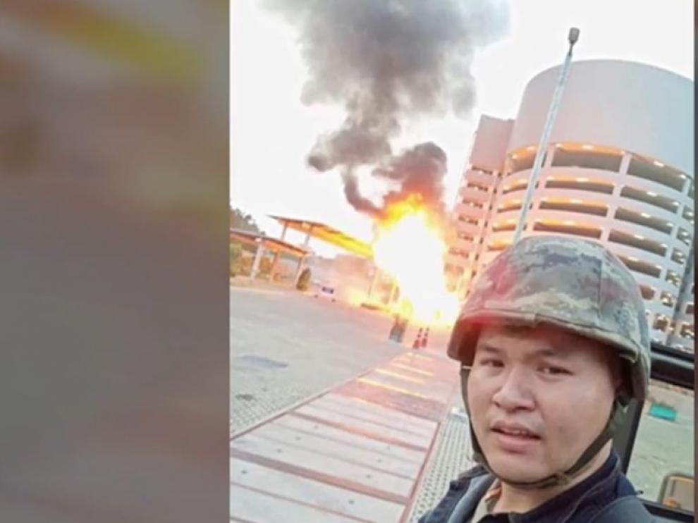Abaten al autor de la matanza de Tailandia que acaba con 30 fallecidos