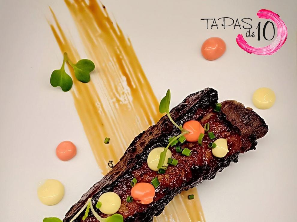 El Trasiego de Barbastro, primer premio del concurso Tapas de 10 de Somontano