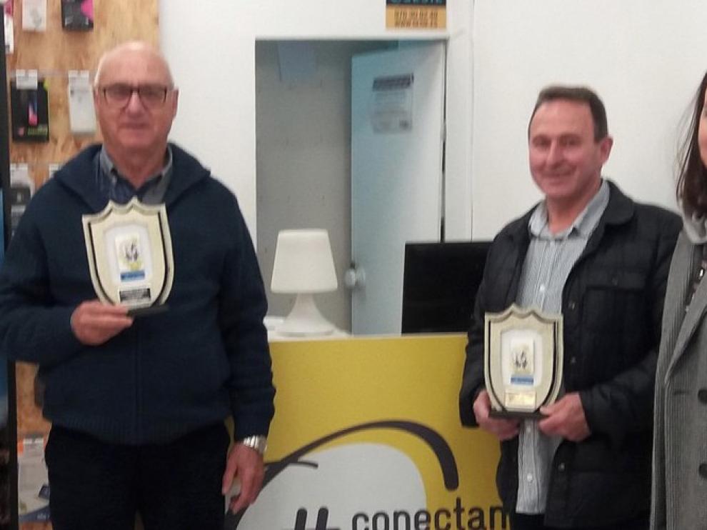 Miguel Allué y José Otal ganan la fase del Guiñote en La Hoya