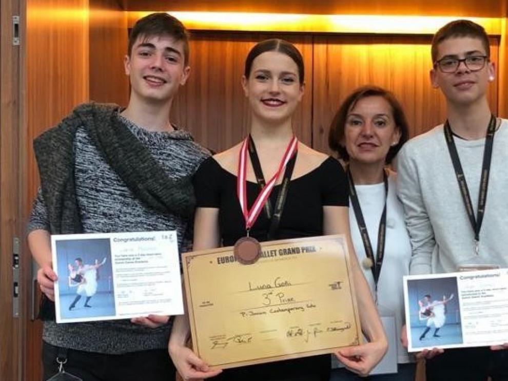 El Joven Ballet del Pirineo obtiene unos grandes resultados en Viena