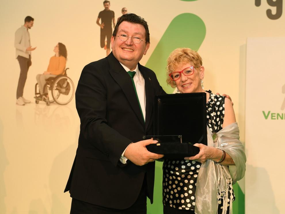 Montserrat Egea Cabellu, elegida mejor vendedora de la Once 2019 en Aragón