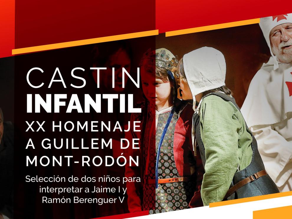 Castin para seleccionar a los niños que interpretarán a Jaime I y Ramón Berenguer