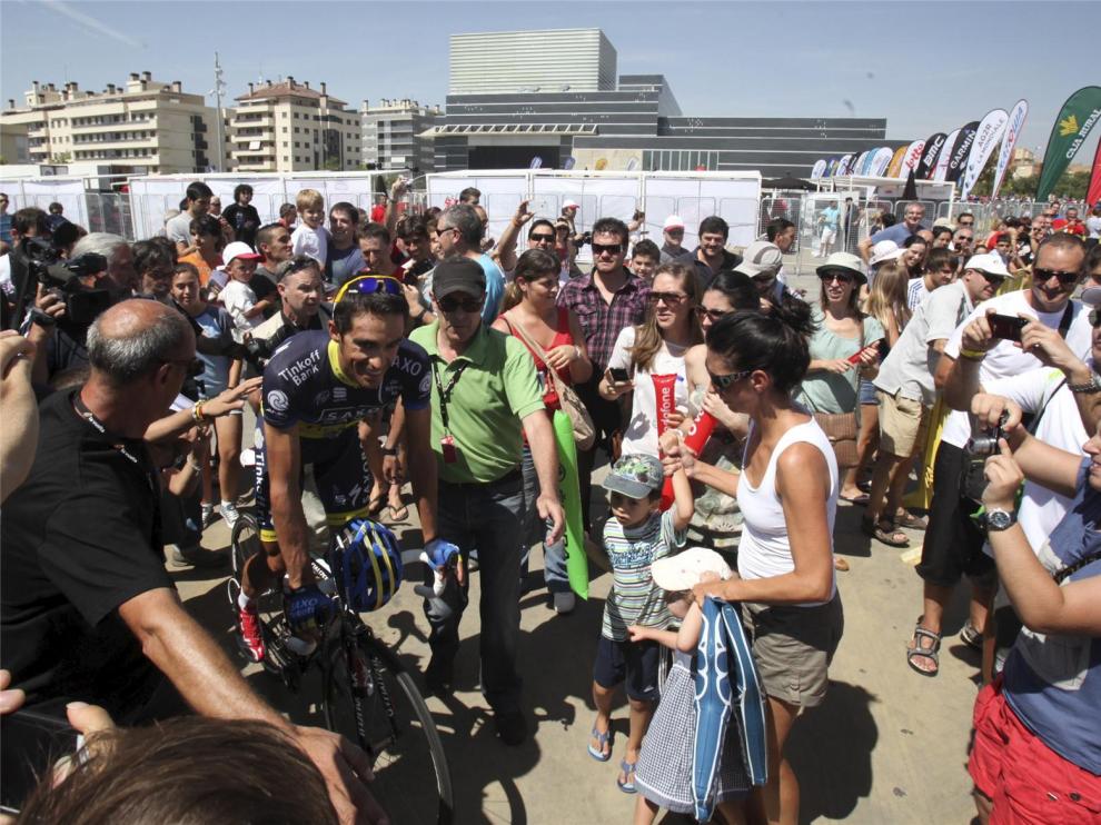 La etapa de la Vuelta a España con salida en Huesca partirá del Palacio de Congresos