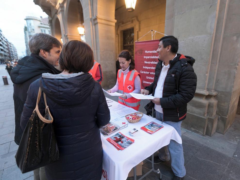 Cruz Roja celebra en Huesca el Día contra el uso de Niños Soldado