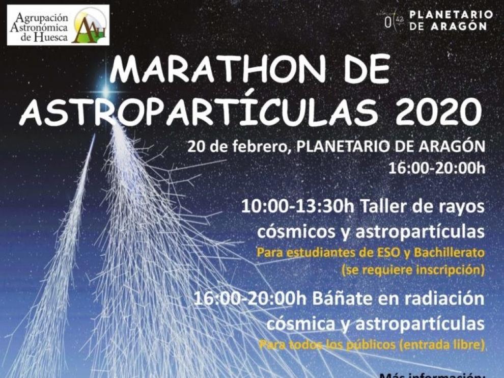 Rayos cósmicos, astropartículas y radiación cósmica, epicentro del Marathon de Astropartículas 2020