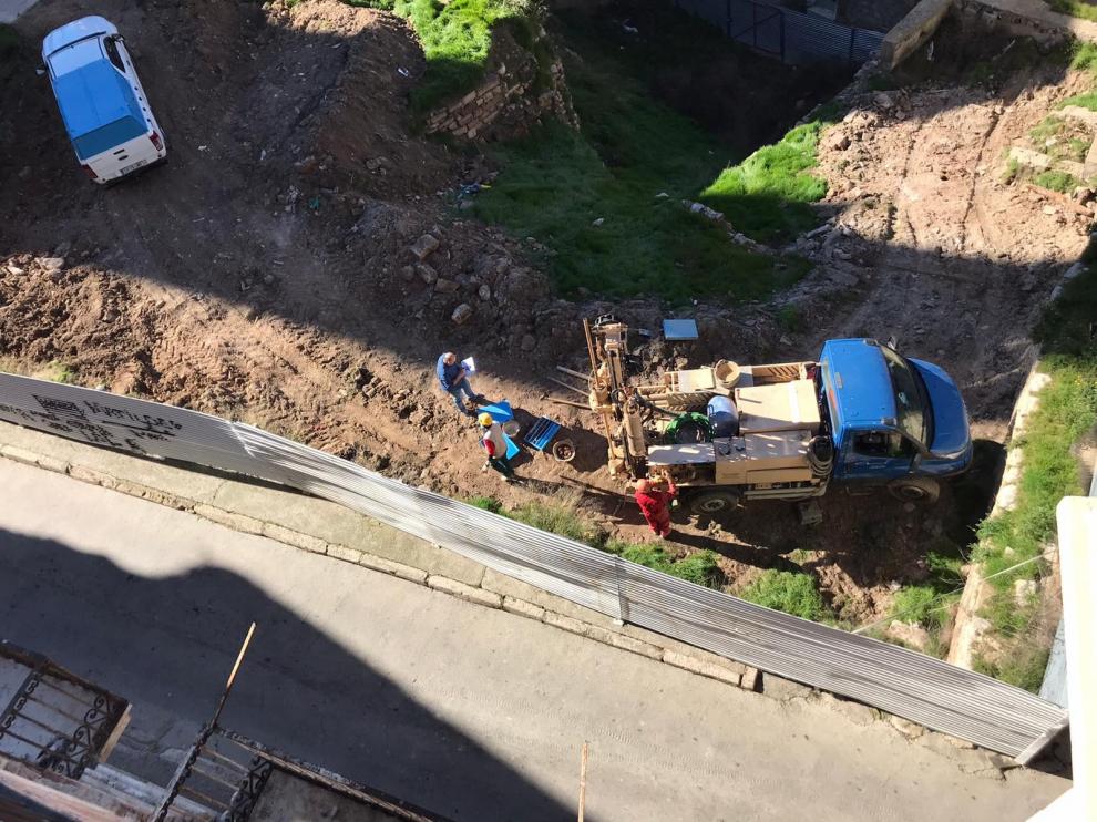 Empieza la rehabilitación interior del Torreón del Cegonyer de Fraga