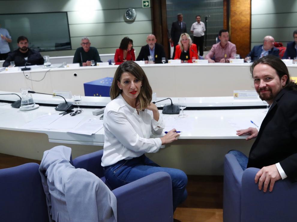La mesa del diálogo social se ve alterada por la reunión con el campo