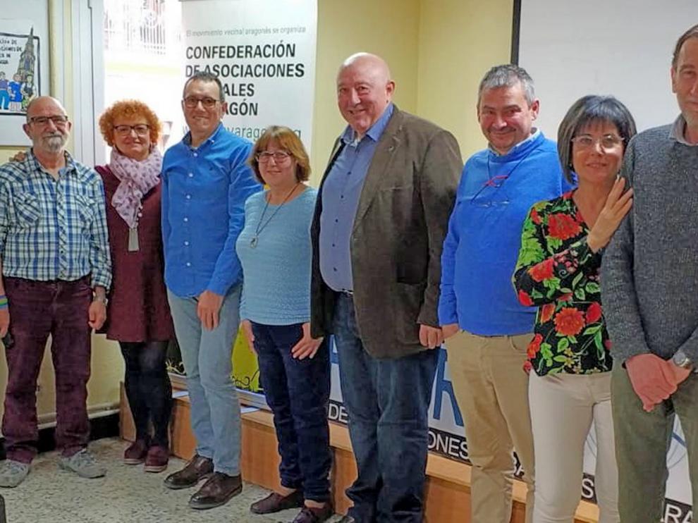 El representante vecinal oscense Javier Moreno seguirá siendo vicepresidente de Cava