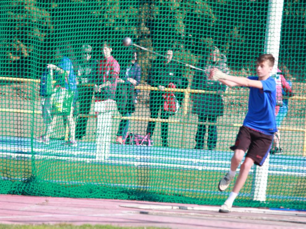 Los altoaragoneses brillan en el Regional de Lanzamientos de Invierno