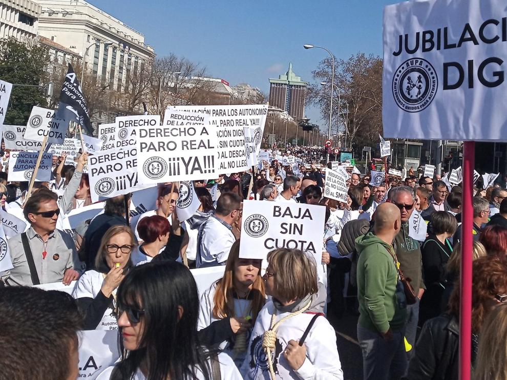 Autónomos exigen que se igualen las prestaciones