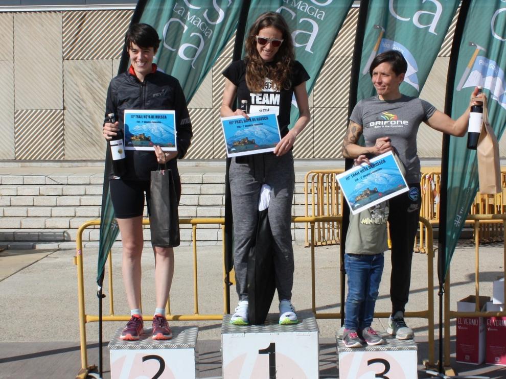 Pablo Ochoa y Virginia Pérez se llevan la III Trail Hoya de Huesca