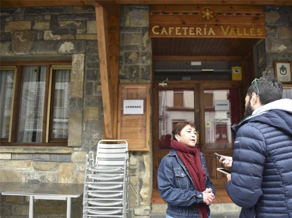 Los familiares de la detenida por el crimen de Broto hablan: "Es algo que no podemos creer aún"