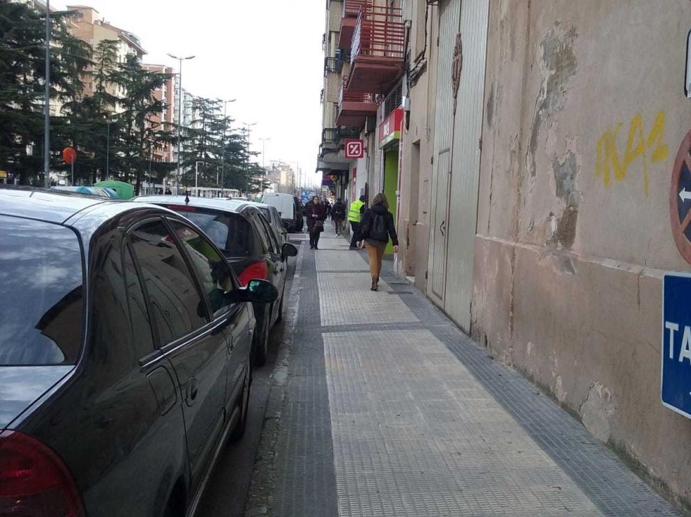 El Concejo de Huesca traslada provisionalmente la parada de taxis de Santo Domingo