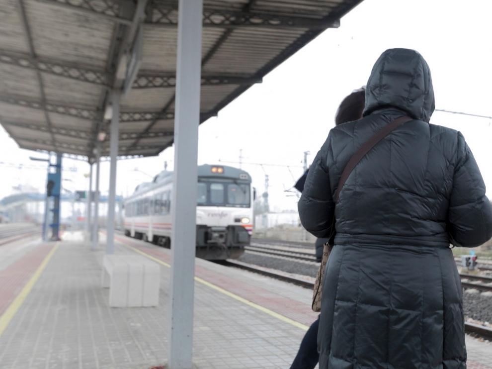 Satisfacción en Tardienta por la reapertura de su estación de tren