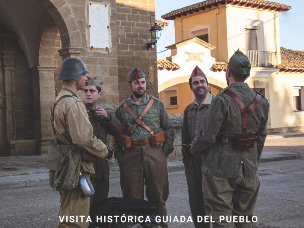 Siétamo llevará a cabo este domingo su primera trinchera viviente sobre la guerra civil española
