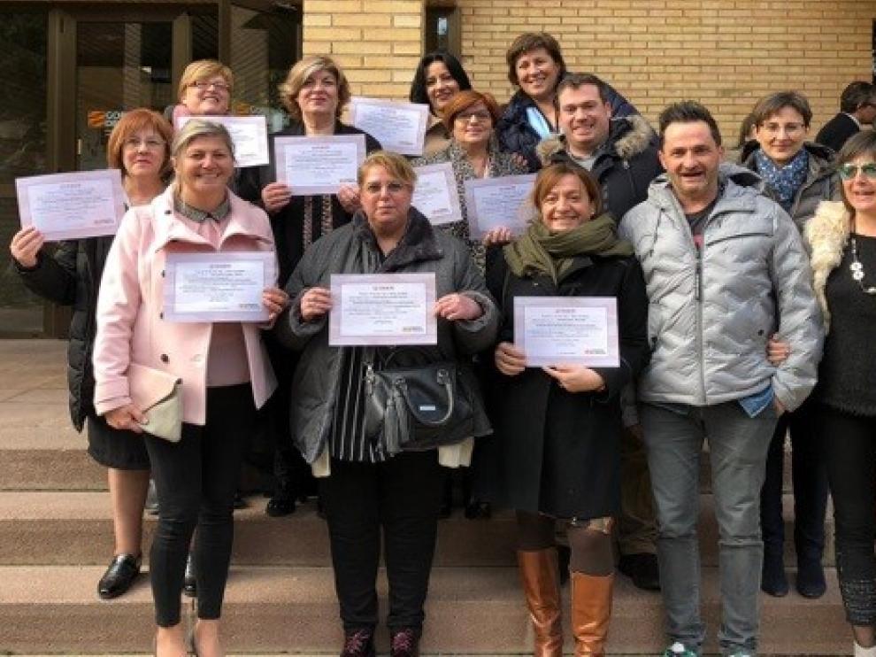 La Hoya clausura su taller de empleo de atención sociocultural con un alto índice de inserción laboral