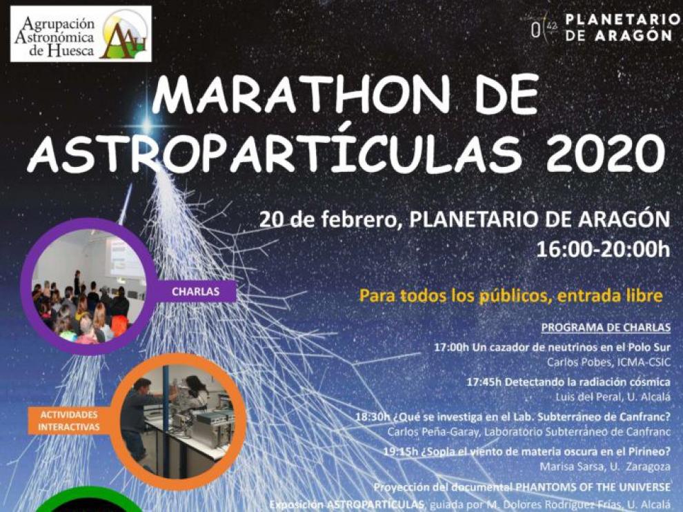 El Marathon de Astropartículas lleva a Huesca las últimas investigaciones sobre la radiación cósmica