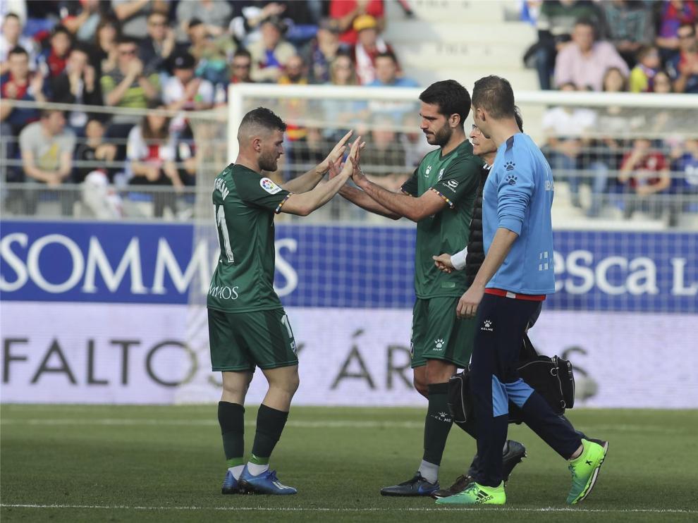 Insua sufre una lesión muscular leve