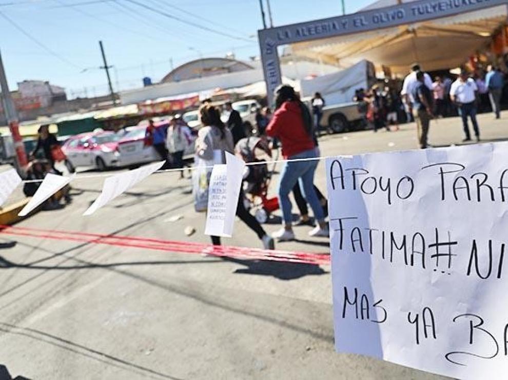 Familiares despiden a niña asesinada en México entre reproches a autoridades