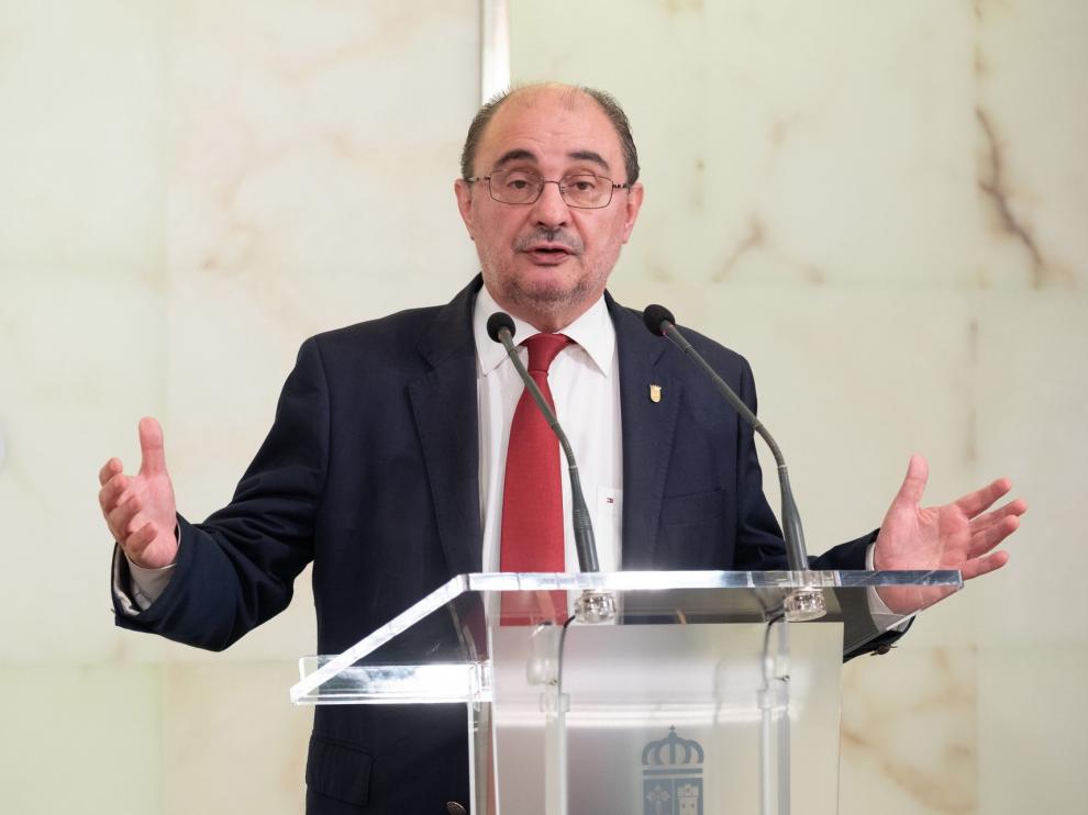 Lambán confía en que los PGE "no discriminarán al resto de Comunidades Autónomas por favorecer a alguna"