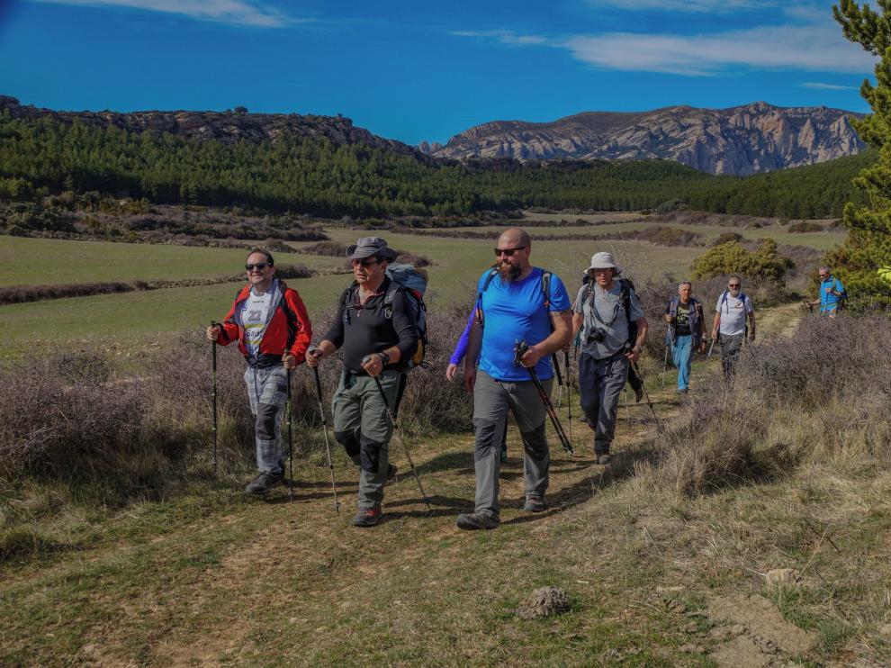 Por la Sierra de Guara con tiempo propio de mayo