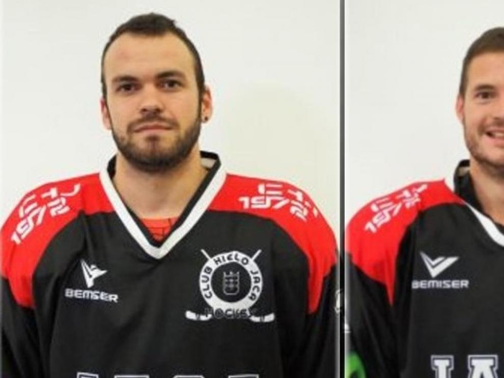 Javier Chaín y Daniel Lacasa, dos valores seguros para el Club Hielo Jaca