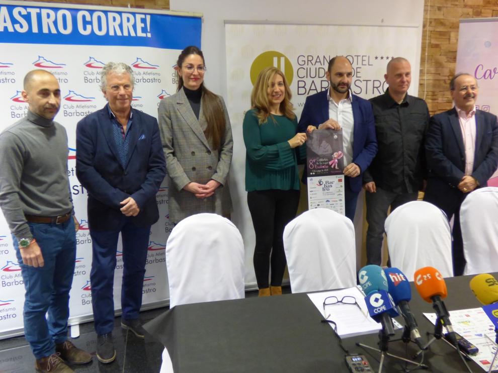 Barbastro se prepara para su octava Carrera de la Mujer