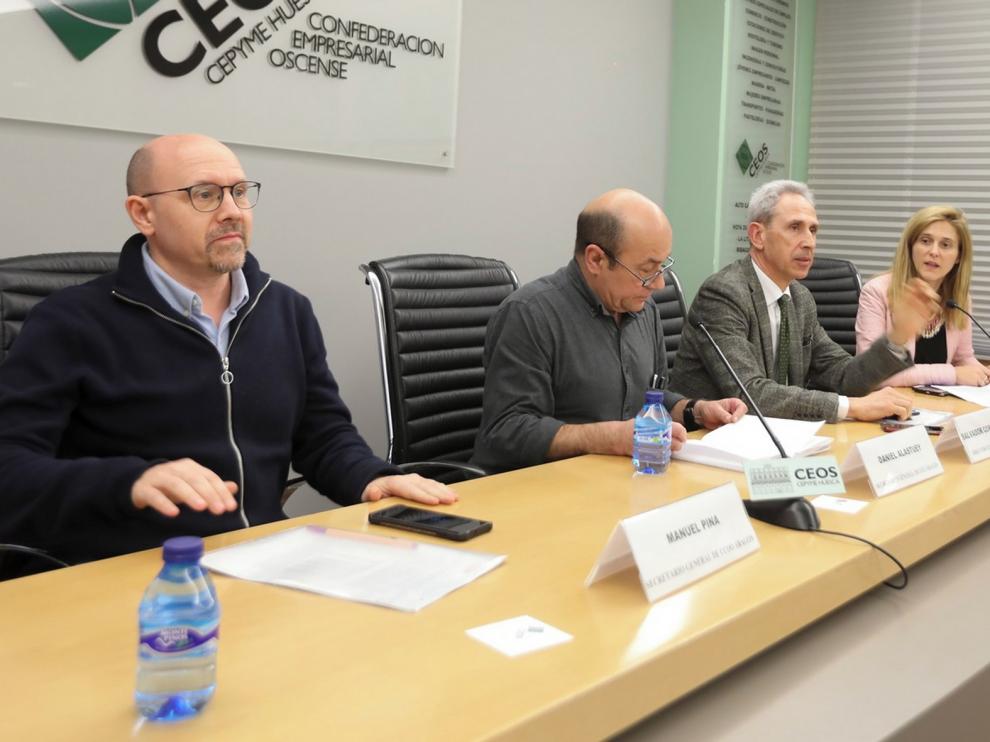 Unión de la patronal y los sindicatos en Huesca frente a la brecha salarial