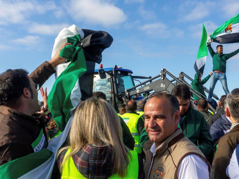 Las protestas de los agricultores En España se refuerzan con las mujeres