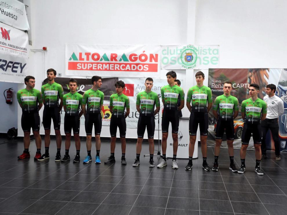 El Club Ciclista Oscense sigue creciendo