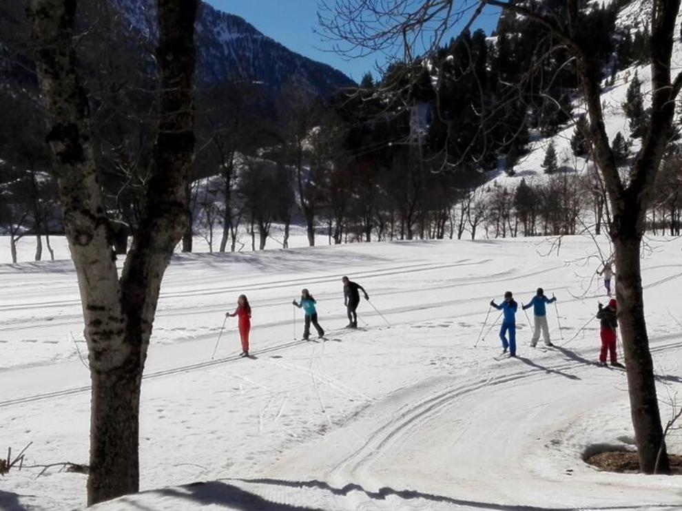 La borrasca beneficia a los espacios nórdicos de Aragón