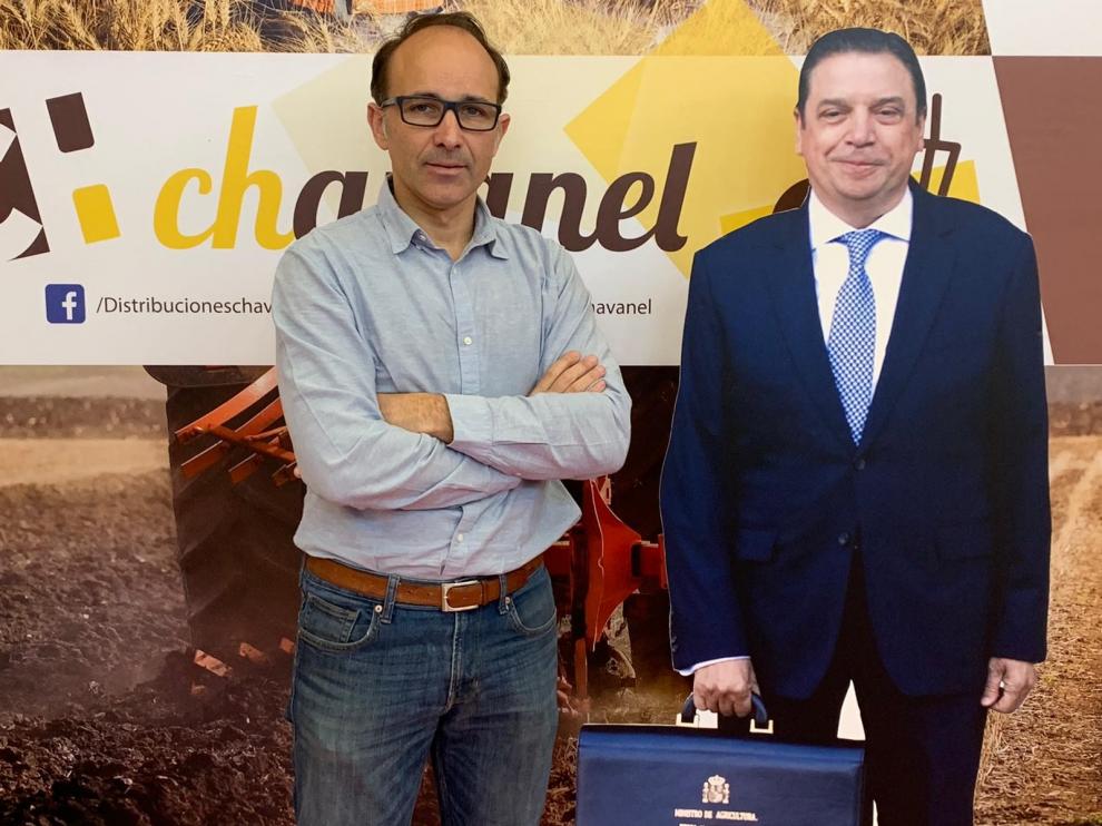 Una empresa de Barbastro anima a los visitantes de FIMA a lanzar sus mensajes al ministro Luis Planas