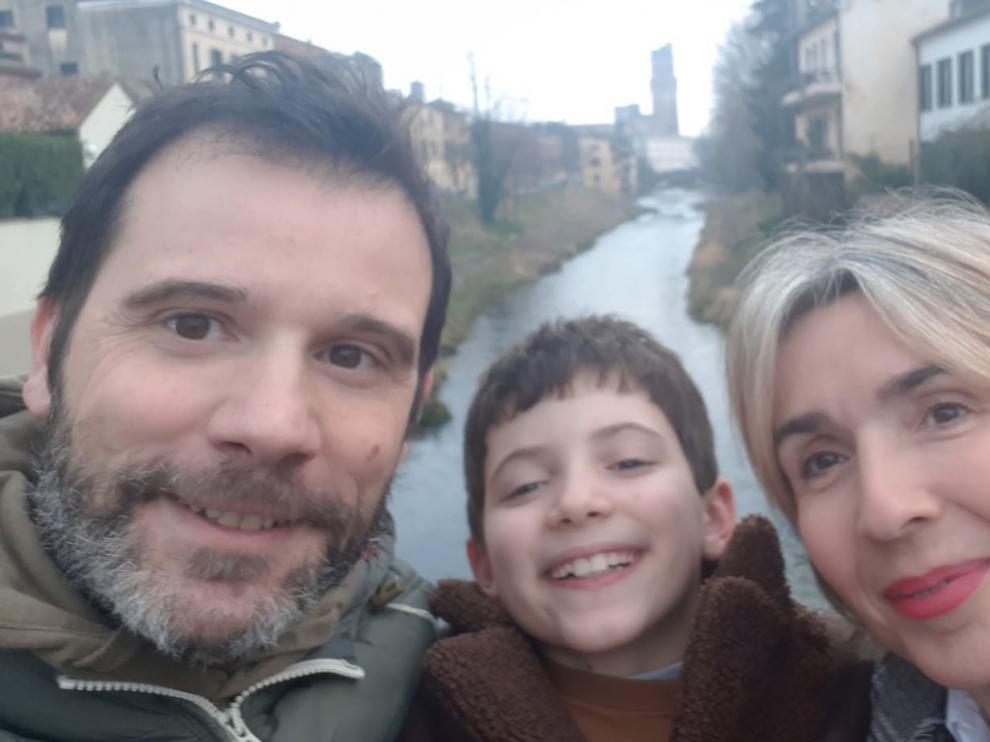 Darío Prada y Begoña Bergua nos hablan de lo difícil de llevar 20 días prácticamente aislados en su casa de Padua