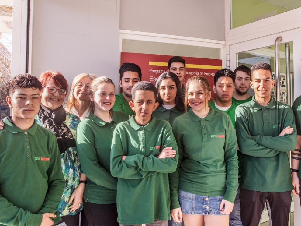 La Escuela Taller de Fundación Cruz Blanca forma a diez jóvenes