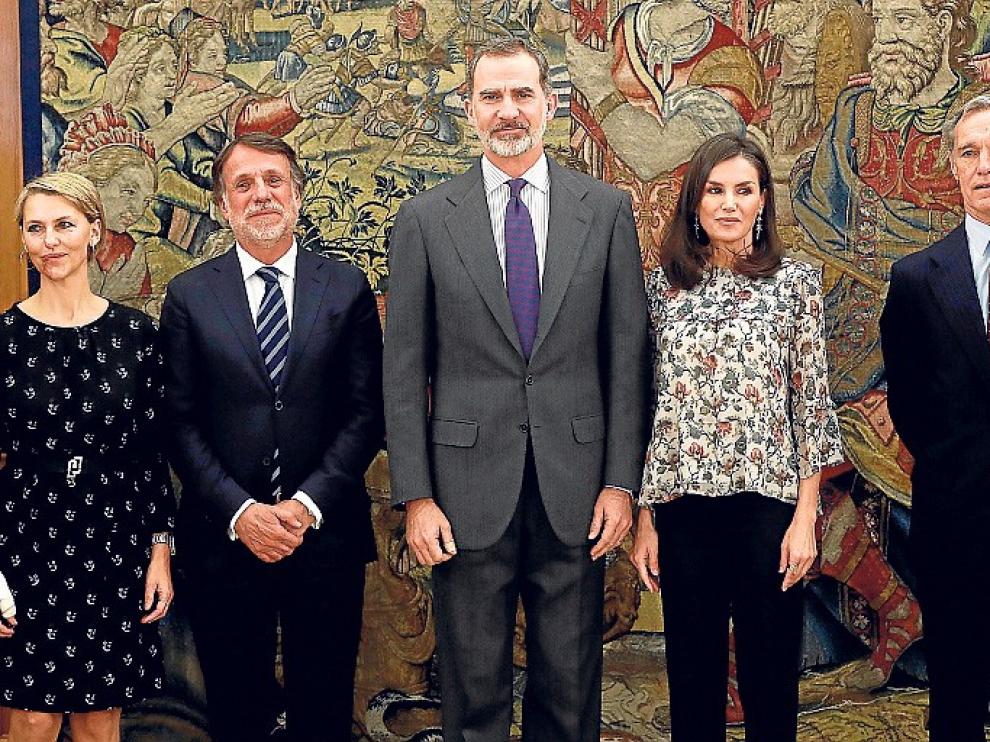 Los reyes reciben al consejo de Atresmedia por su 30 aniversario