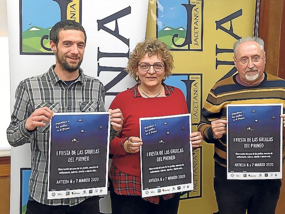 Artieda celebra la I Fiesta de las Grullas del Pirineo el 6 y 7 de marzo