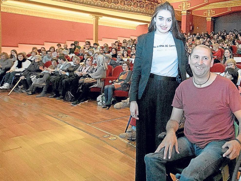 Laura Torrijos-Bescós estrena "Otra forma de caminar" en el Teatro Olimpia de Huesca